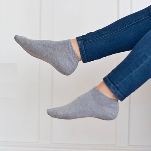 Woman Athletic Running Low Cut No Show Sock, Casual Non-Slip Sock, 10 Pairs - Picture 6 of 9