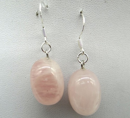 10 Pairs Natural Mixed Stone Egg Oval Reiki Chakra Healing Earrings Jewellery - Picture 9 of 12