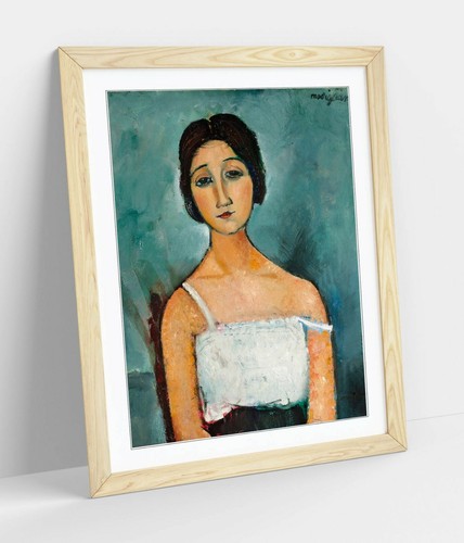 AMEDEO MODIGLIANI, CHRISTINA -FRAMED WALL ART PICTURE POSTER PRINT - Picture 3 of 10