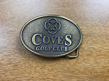 Coves Golf Club Belt Buckle