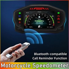 12000 Rpm Tachometer Motorcycle Bluetooth-compatible Speedometer Upgraded Digita