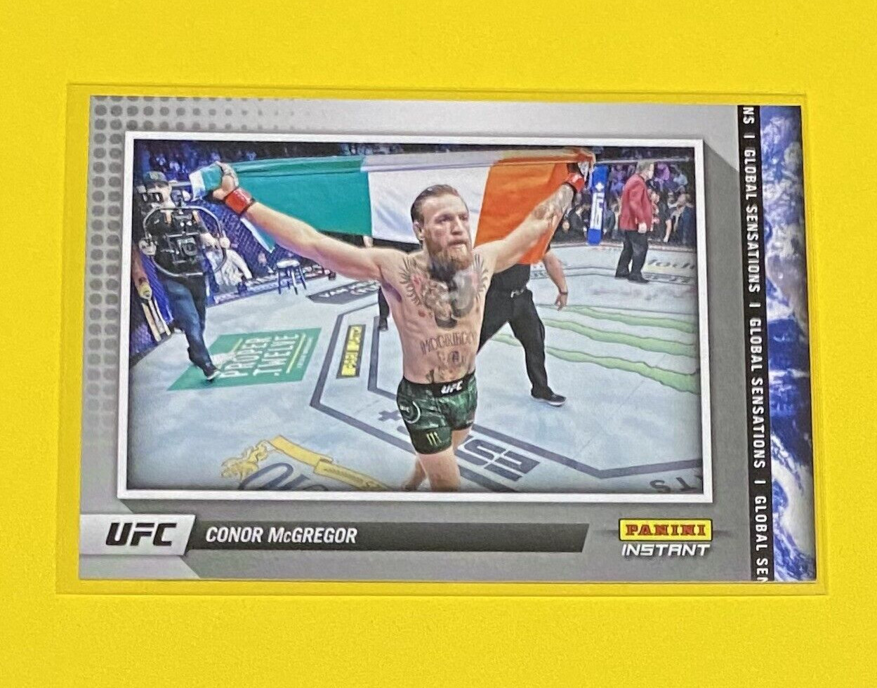 2021 Panini Instant UFC Conor McGregor GLOBAL SENSATIONS 1/660 SP #GS-7 🔥