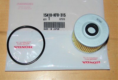 HONDA OEM OIL FILTER W/O-RING SEAL 15410-KF0-315
