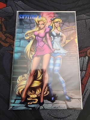 Skyline 4, #GC1 Paper Set, RAPUNZEL & ALICE, Narcelio Sousa Cvr's 