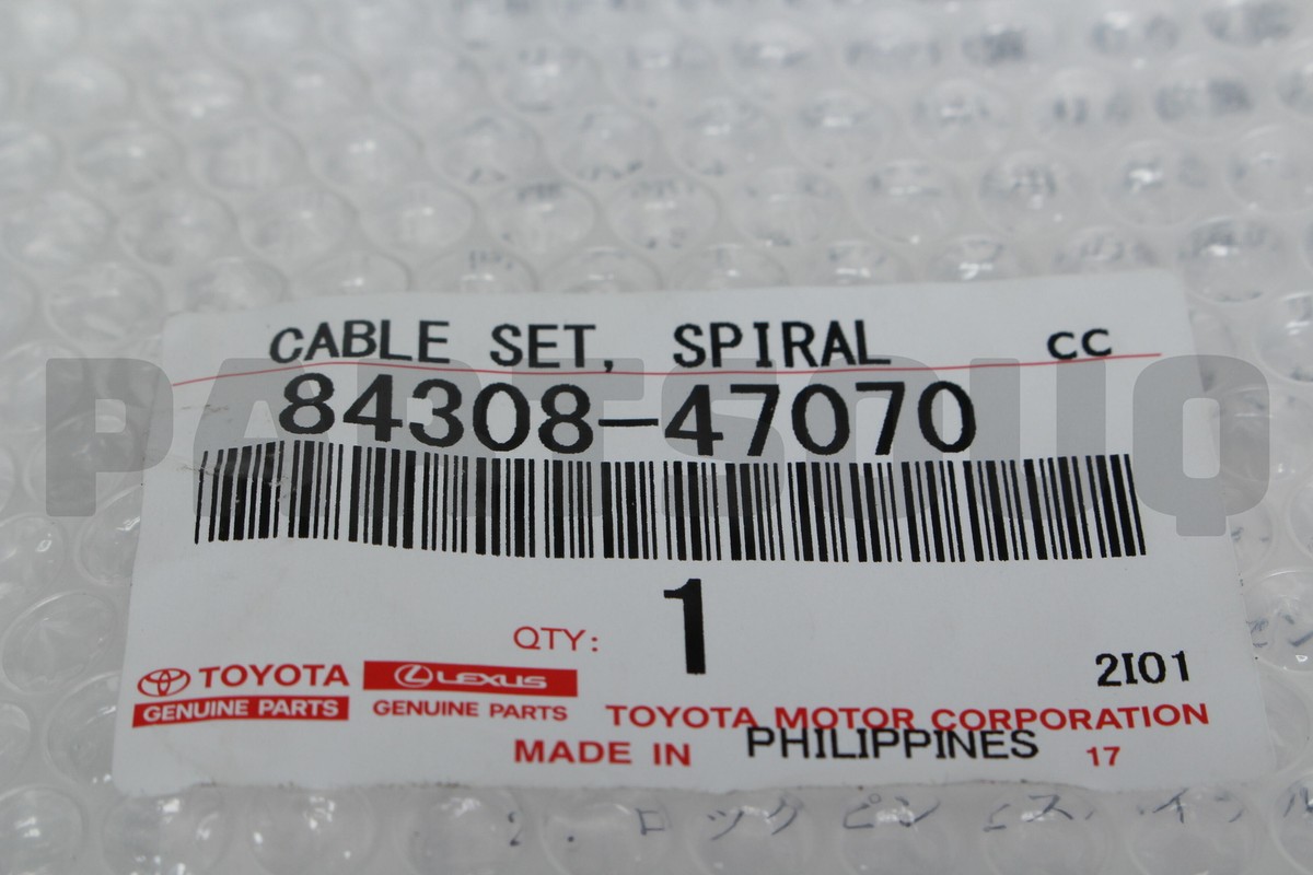 フォギア 84308-0E080 Spiral Cable Clock Spring For 13-19 Toyota Avalon
