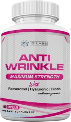Beauty Supplement Capsules 3 Pack Hyaluronic Acid, DMAE & Vitamins