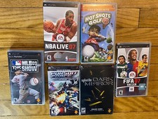 PSP Game & Demo Bundle Pursuit Force Demo, Dark Filter Demo, Hit Shots Golf