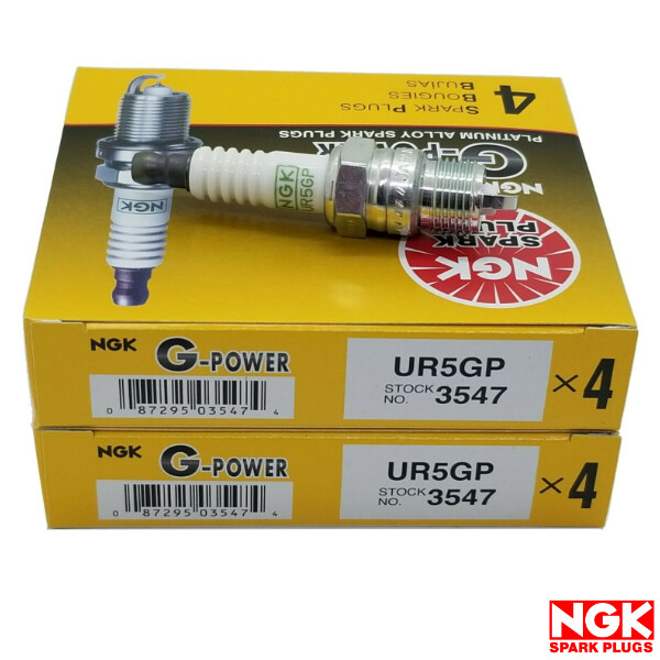 New Set of 8 NGK G-Power Platinum Spark Plugs for Chevrolet GMC Ford, UR5GP