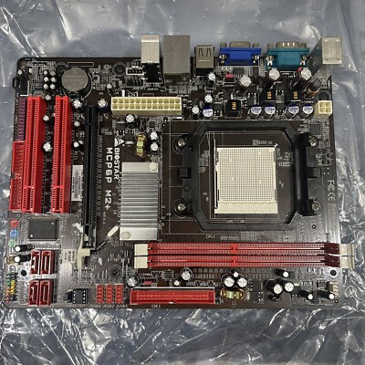 Biostar MCP6P-M2+ Socket AM2 AMD DDR2 Serial 95W WIN7 XP Micro ATX Motherboard