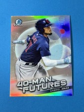 2021 Bowman Chrome Gabriel Arias 40-Man Futures #FMF-28 Cleveland Indians (F)