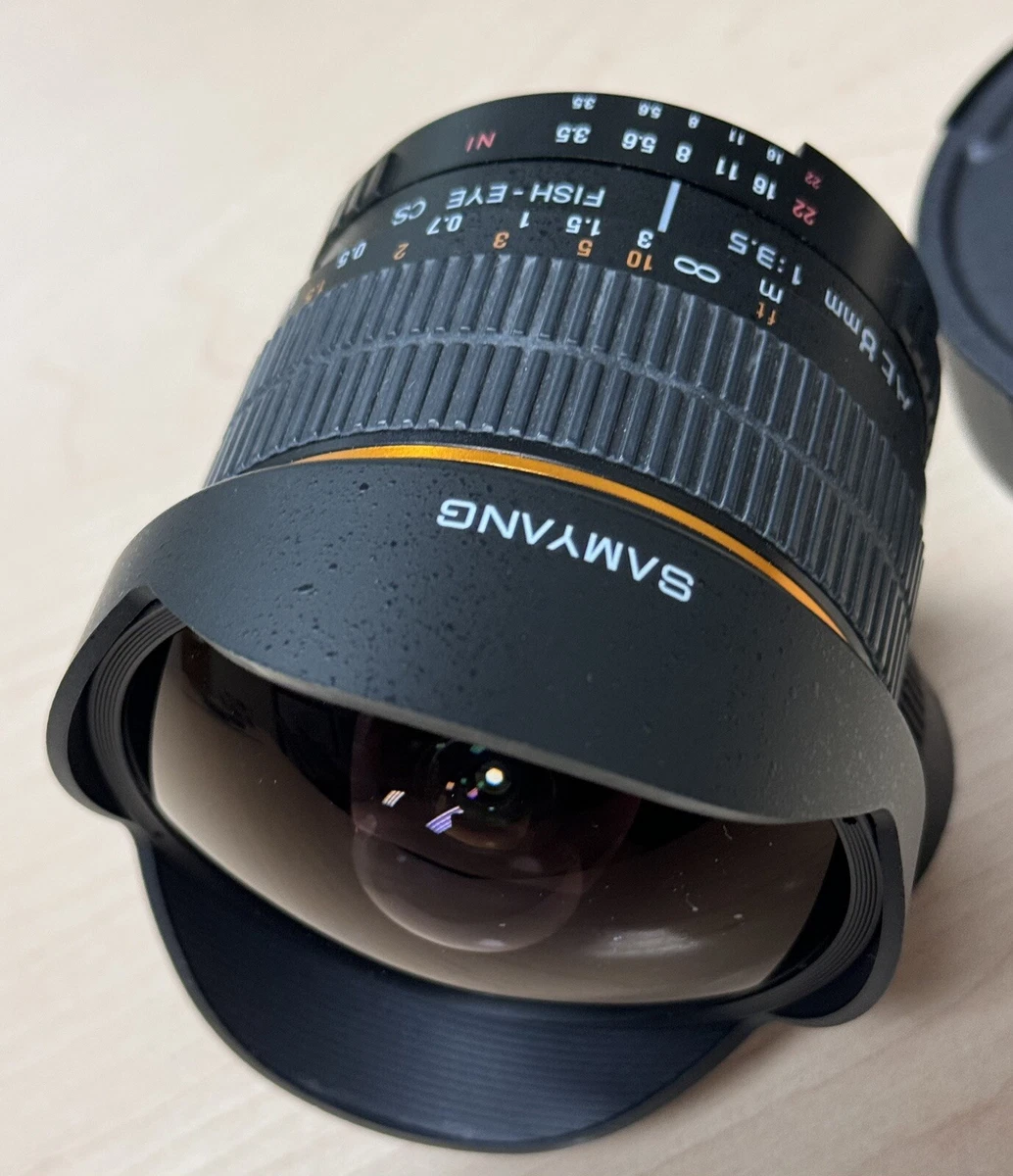 Samyang f/3.5 Camera Lenses 8mm Focal for sale | eBay