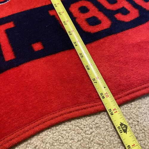 St. Louis Cardinals Est 1892 Blanket Throw Few Small Imperfections See Pics - Picture 4 of 12