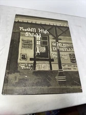 Foothill High Shield 1972 Annual Yearbook Orange County California 