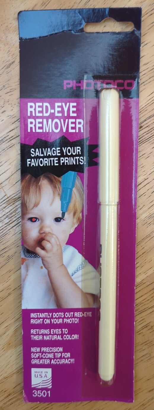 Vintage+PHOTOCO+Red+Eye+Remover+Photo+Pens+NOS for sale online eBay