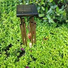 Wind Chimes High quality Nice 1pc Pro Garden Gift Gold Hanging Home Large Metal