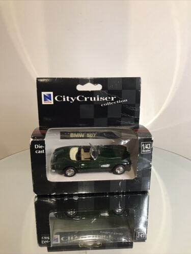 New Ray BMW 507 City Cruiser Collection 1/43 Scale Die Cast Dark Green
