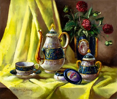 Zsuzsanna Suger (Hungary,1939-?) oil painting 136577