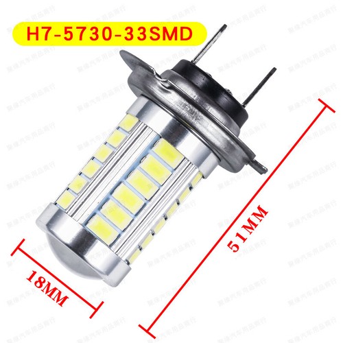 6Pcs H7/H4/H8/9006 Car HD LED Front Fog Light Headlight Bulbs Kit Moto Bulbs - Picture 9 of 9