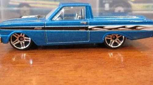 2011 Hot Wheels Mystery Models Aqua #4 1965 Ford Ranchero-Brand New in Package! - Picture 4 of 4