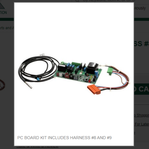 PC BOARD KIT INCLUDES HARNESS #8 AND #9 #1011357-174 | eBay