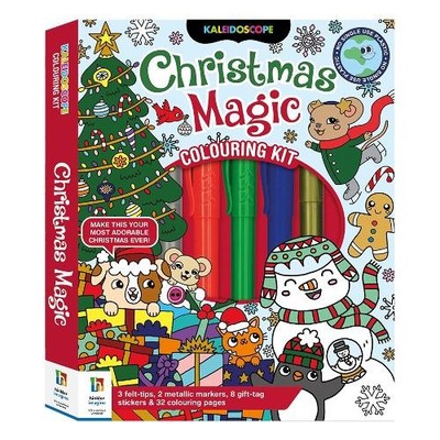 Hinkler Pty Ltd Kaleidoscope Colouring Kit Christmas Mag (Paperback) (UK IMPORT)