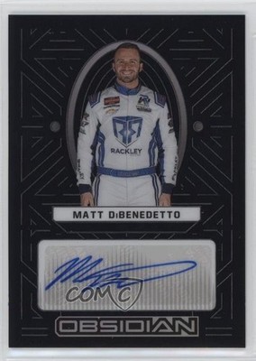 2023 Panini Chronicles Obsidian Signatures Matt DiBenedetto #MD Auto 0ud4