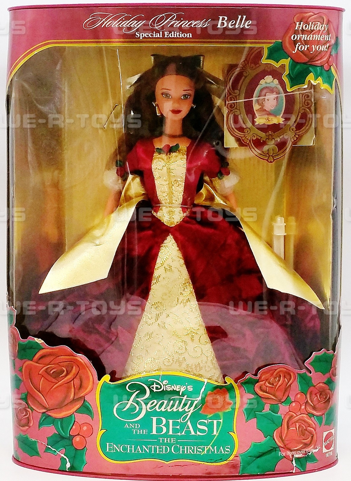 Holiday Princess Belle Special Edition Doll 1997 Mattel 16710