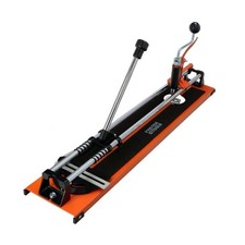 Fliesenschneider mit 600mm-Fr&auml;ser mit Lochschneider und Anschlag