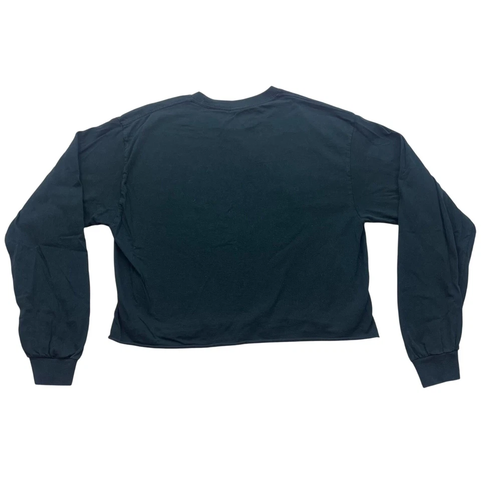 Fender Legendary Rock N Roll Junior Crew Feminino Crop Manga Longa Médio Preto - Imagem 2 de 4