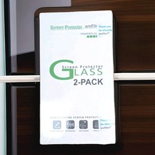 amFilm Tempered Glass Screen Protector For iPhone 8/7/6S/6 2-Pack Ultra Clear 9H
