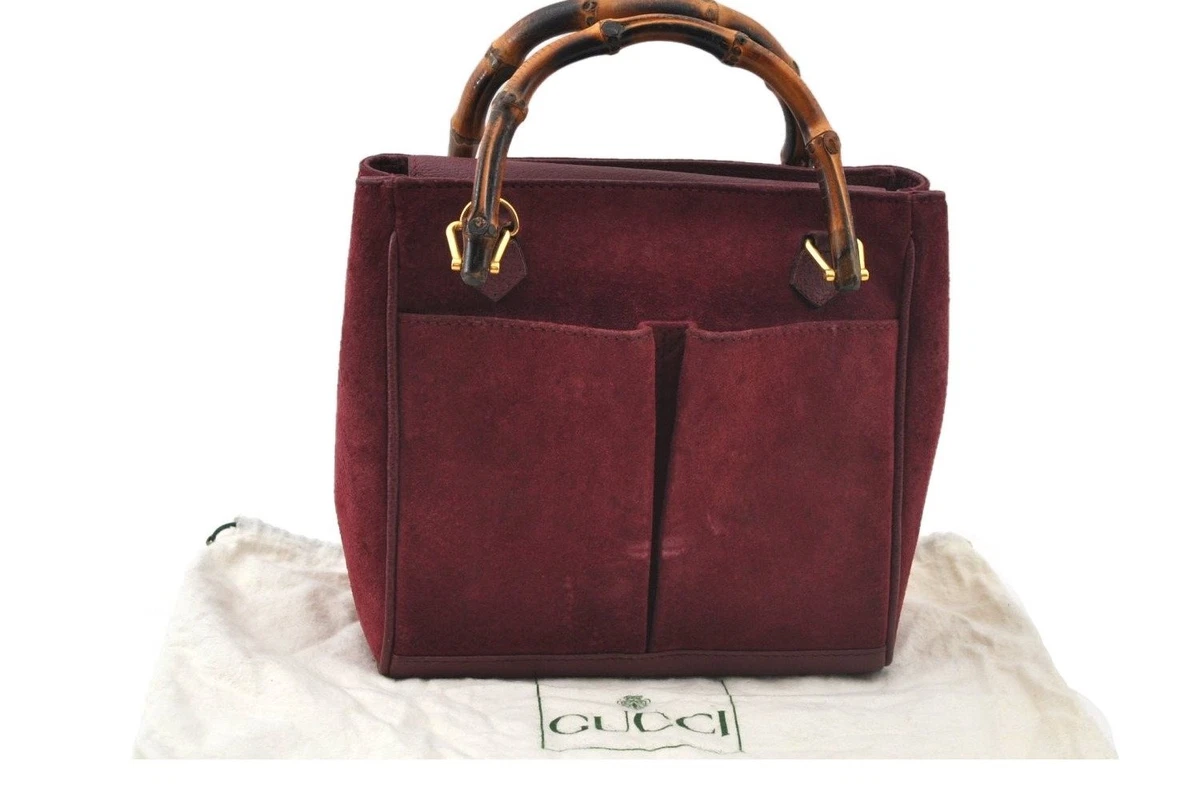 Gucci Bamboo Shoulder Bag Red Bags & Handbags for Women for sale