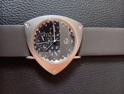 Mazda RE WATCH 2 Rotary Engine Wristwatch Silver Rare Limited 
