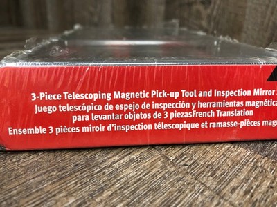 Snap-on / PTM30 RED 3pc Magnetic Pickup Tool & Mirror Set Soft