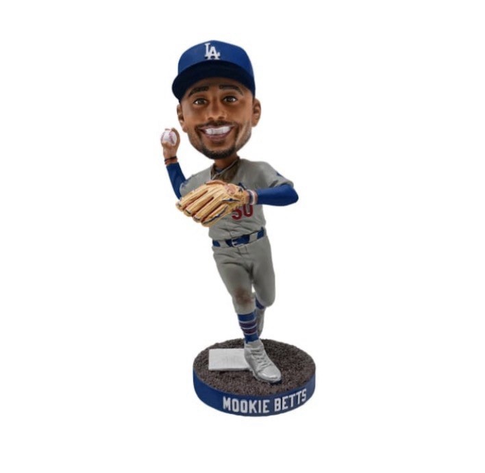 ⚾️🧢 Mookie Betts Game 7 Double Play Dodgers Bobblehead 6/19/26