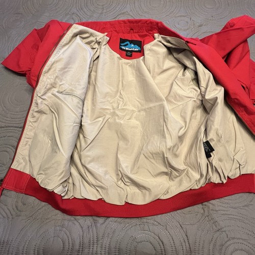 Giacca uomo Tri Mountain leggera rossa primaverile taglia XL colletto leggero - Foto 3 di 13