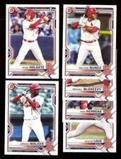2021 Bowman Draft - ST LOUIS CARDINALS Team Set 