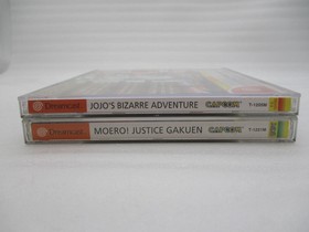DreamCast Jojo's Bizarre Adventure & Moero! Justice Gakuen 2Games Japan CAPCOM