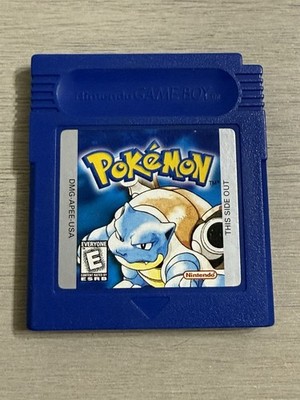Pokemon Blue Nintendo Gameboy Authentic Cartridge