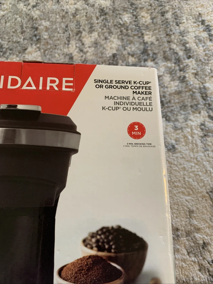 Frigidaire Ecmk110 黑色咖啡壶 - 全新 带开盒 — 第 2/4 张图片