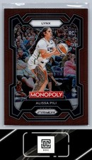 2024 Panini Prizm Monopoly WNBA #72 Alissa Pili Brown Prizms #/249