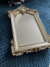 French Shabby Chic Style Mirror Champagne Gold Vanity Mirror