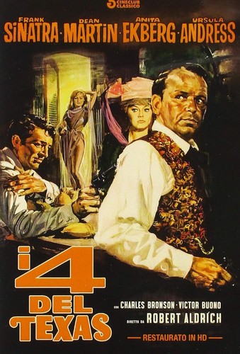 I 4 Del Texas (Restaurato in HD) (DVD) Sinatra Martin Ekberg Andress Bronson