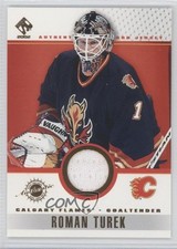 2001-02 Pacific Private Stock Game-Used Gear Roman Turek #17 0m0