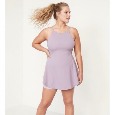 NWT OLD NAVY ACTIVE Size 2X PowerSoft Performance Skort Romper Dress Sporty