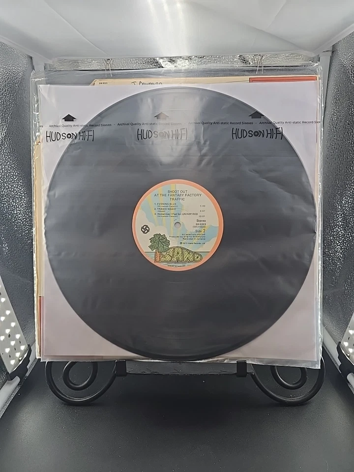TRAFFIC Shoot Out At The Fantasy Factory LP 1973 Winchester Press VG+/VG+ - Image 4 of 4