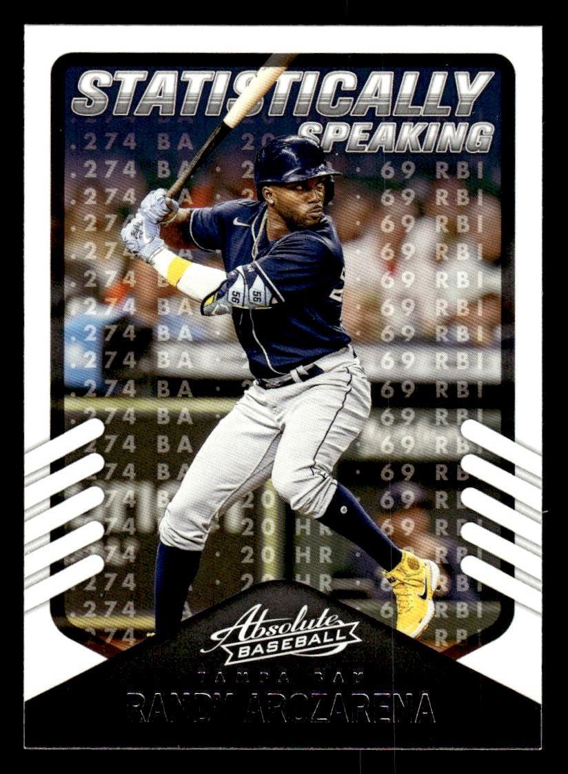 2022 Panini Absolute #SS-6 Randy Arozarena Statistically Speaking Retail card