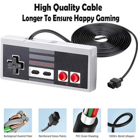 2PCS Game Controller Gamepd Wired Mini Classic Retro NES for Nintendo US