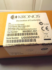 Kronos Touch ID FVD Biometric Finger Scan Device MPN 8602801-001