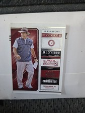 NICK SABAN Alabama Crimson Tide 2018 Panini Contenders Draft Picks 