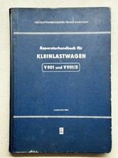 orig. Framo V 901 V 901/2 Reparaturhandbuch 1956 Werstatthandbuch